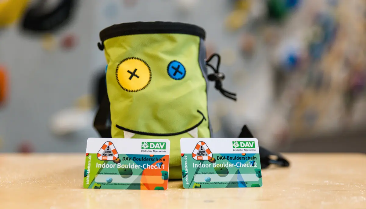 Sicherer bouldern mit dem DAV-Bouldercheck | © DAV