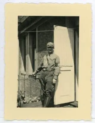 Franz Grassler, stellvertretender Kommandant des Warschauer Ghettos, in NSDAP-Uniform. | © DAV-Archiv