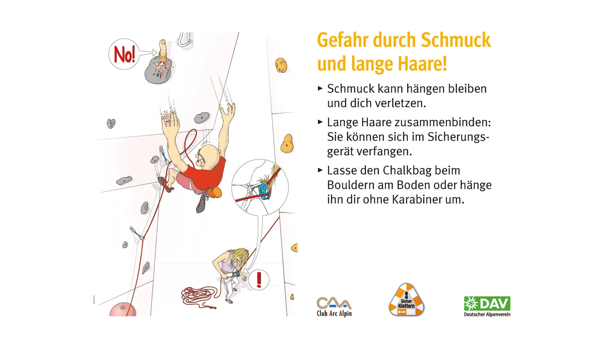 Regeln für Kletterhallen des DAV | © DAV